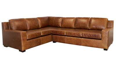 Axel Leather Sectional